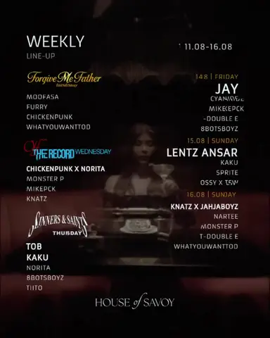 Sunday Lineup: Knatz X Jahjaboyz, Nartee, Heartbreakkidz