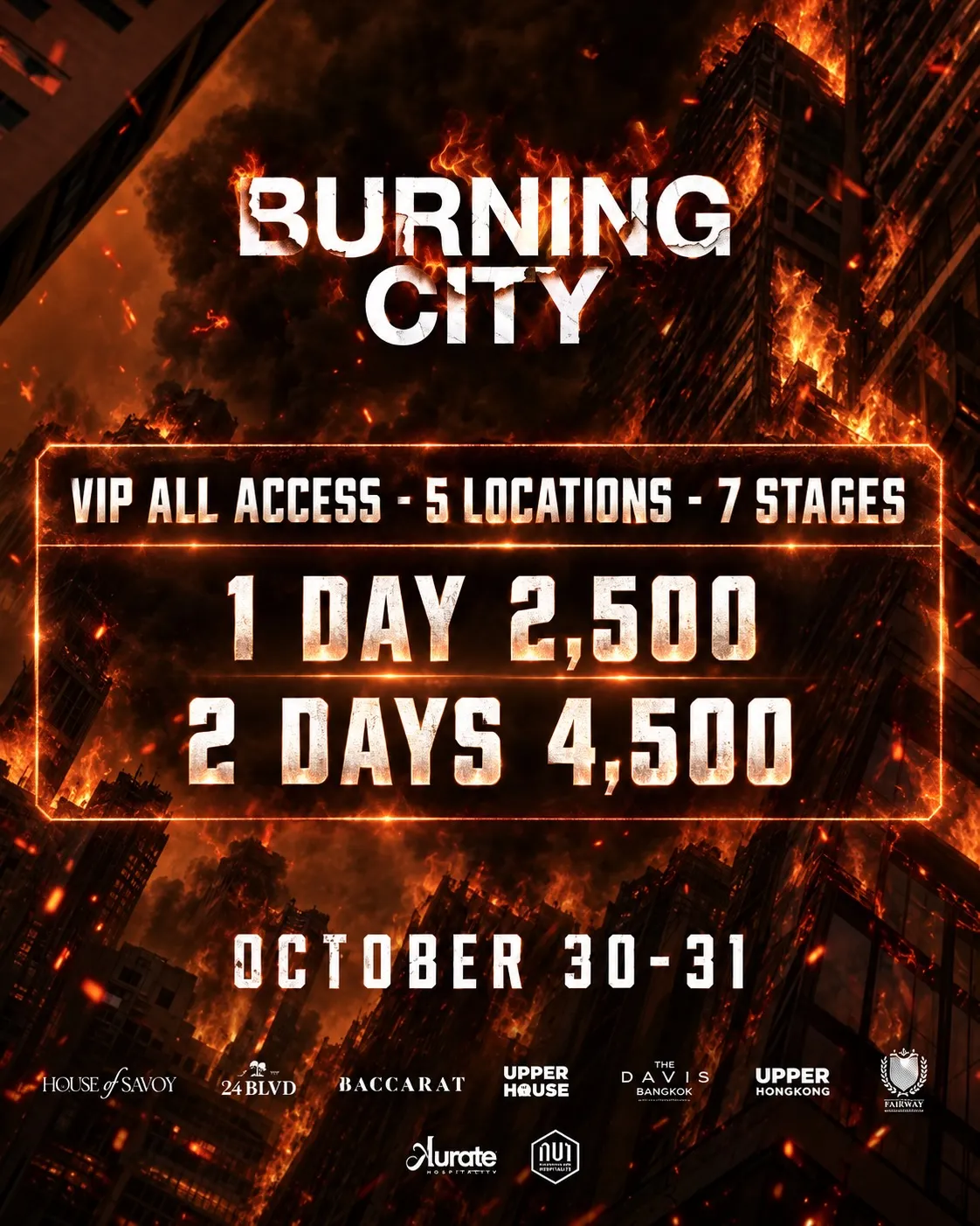 Burning City
