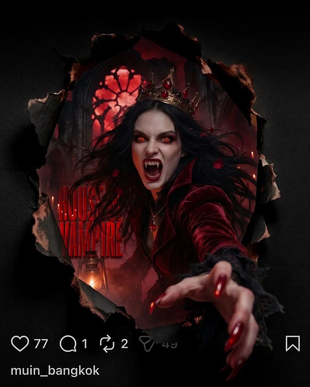 HOUSE OF VAMPIRE HALLOWEEN PARTY