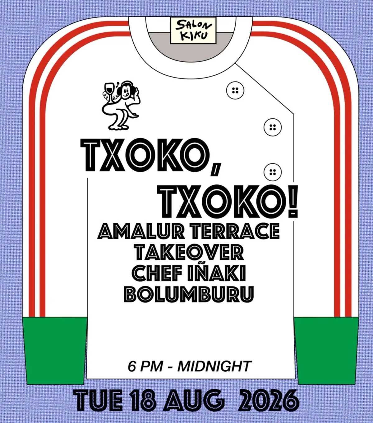 TXOKO, TXOKO! Amalur Terrace Takeover with Chef Iñaki Bolumburu