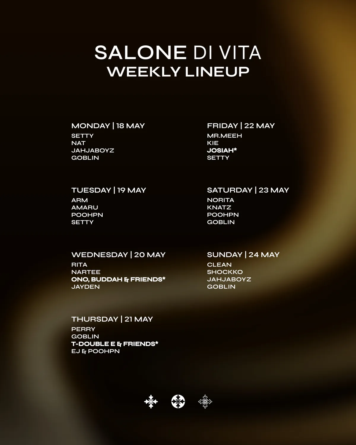 Salone Di Vita - Tuesday