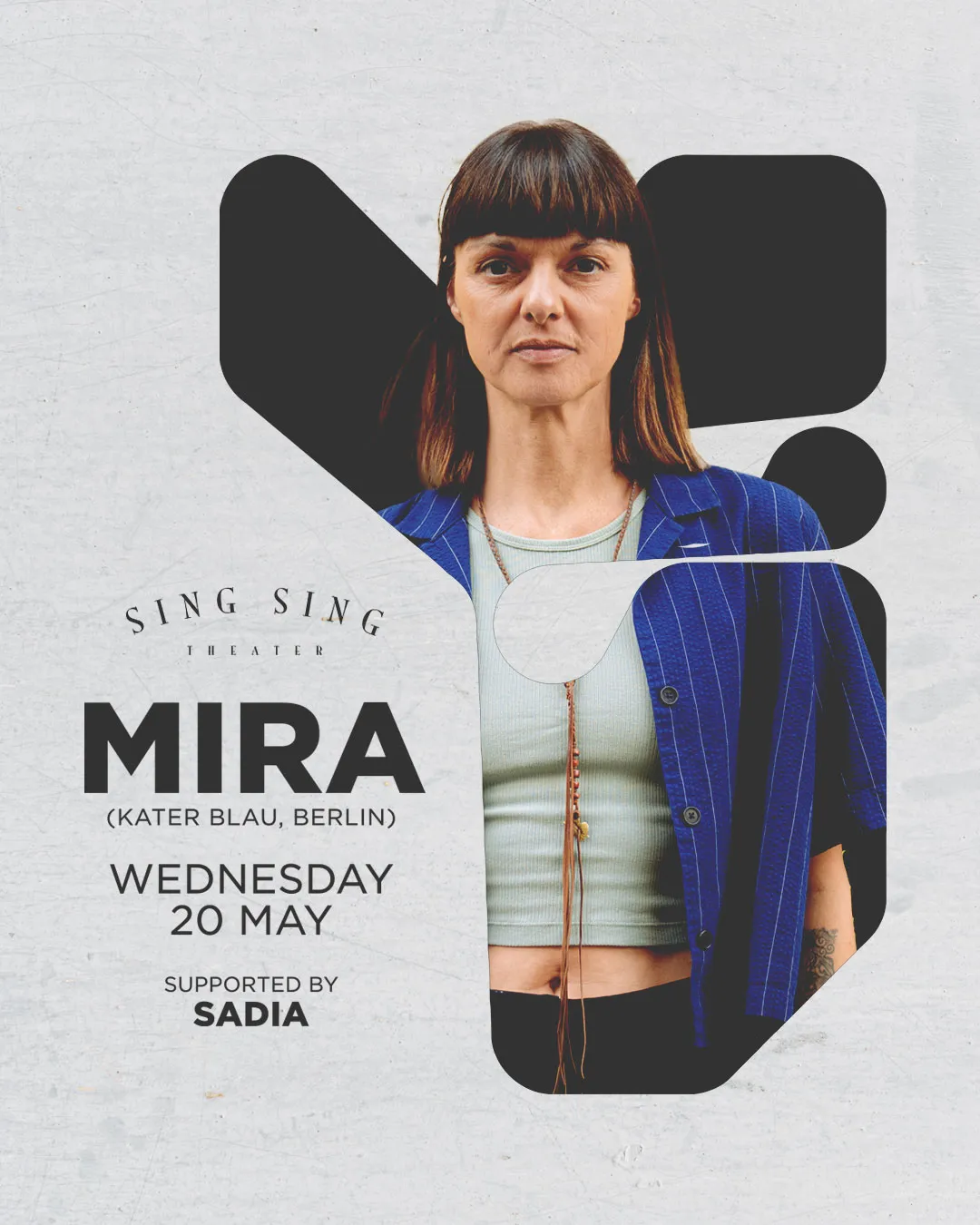 Mira at Sing Sing Theater