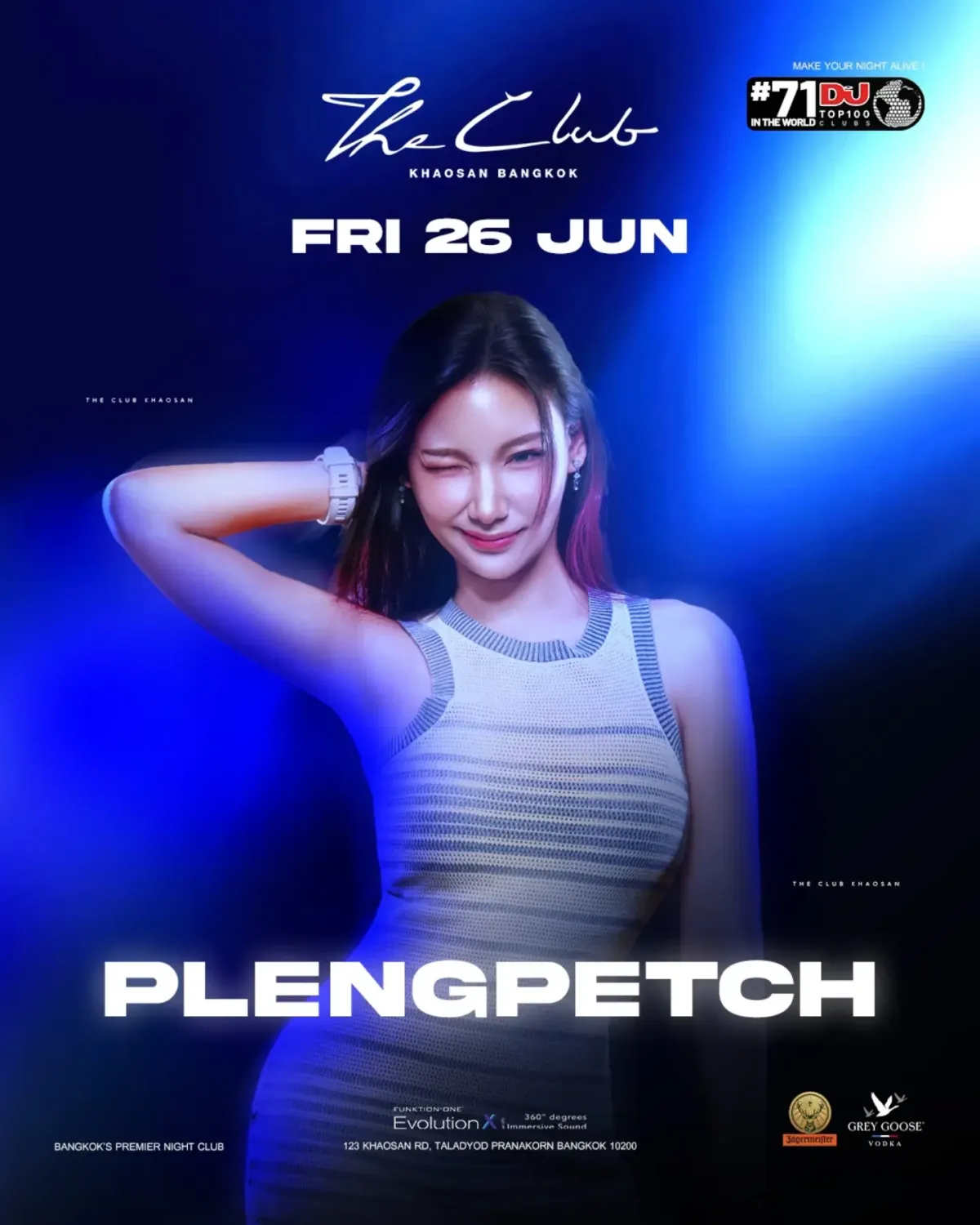 Friday Lineup: Pleng Petch, E1rst, Jackz